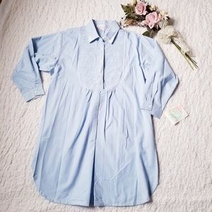 NWT Jodie Arden Button Down Dress, Tunic or Nightgown M